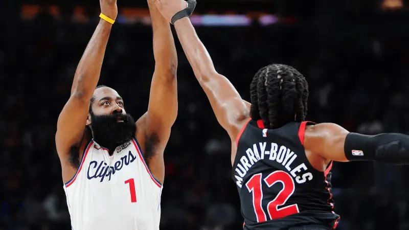 Crowns Sports-快船121-117猛龙3利好！哈登关键球太猛，祖巴茨回暖，配角齐贡献